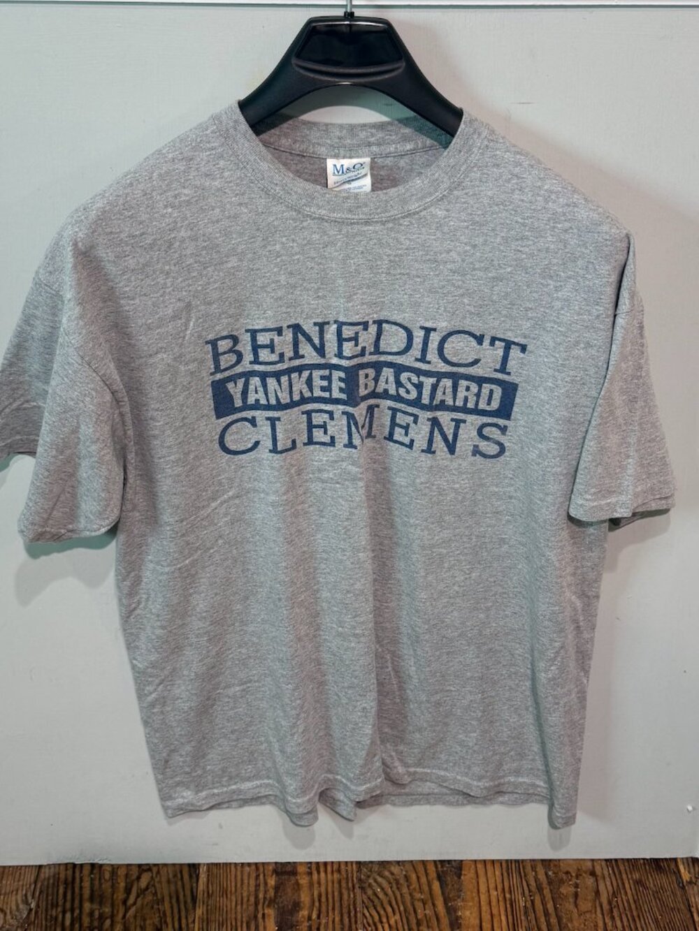 Roger Clemens Red Sox Hate Yankees T Shirt XL Vintage Benedict Clemens Traitor